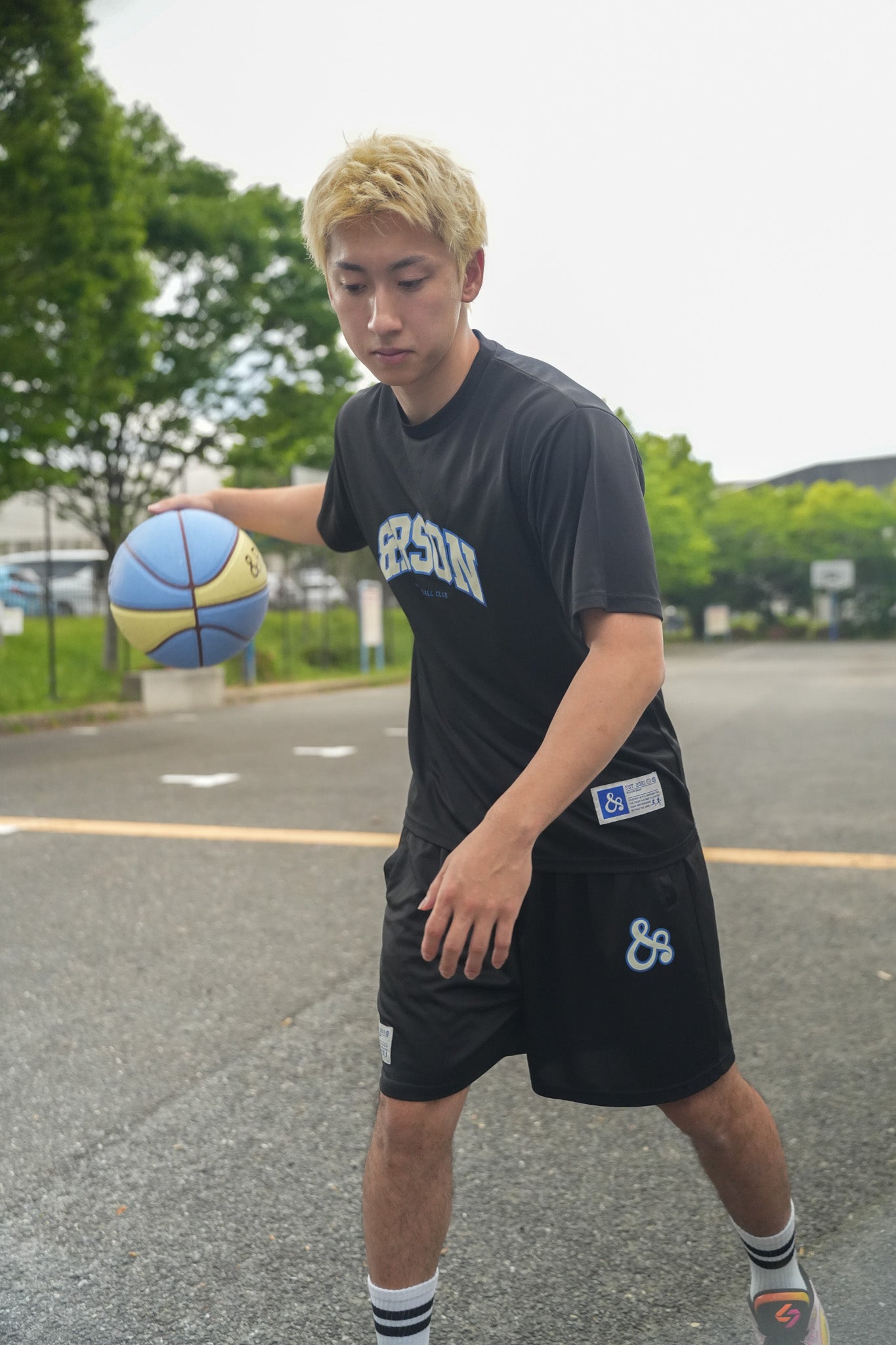 【NEW】STANDARD LOGO SHORTS / BLACK