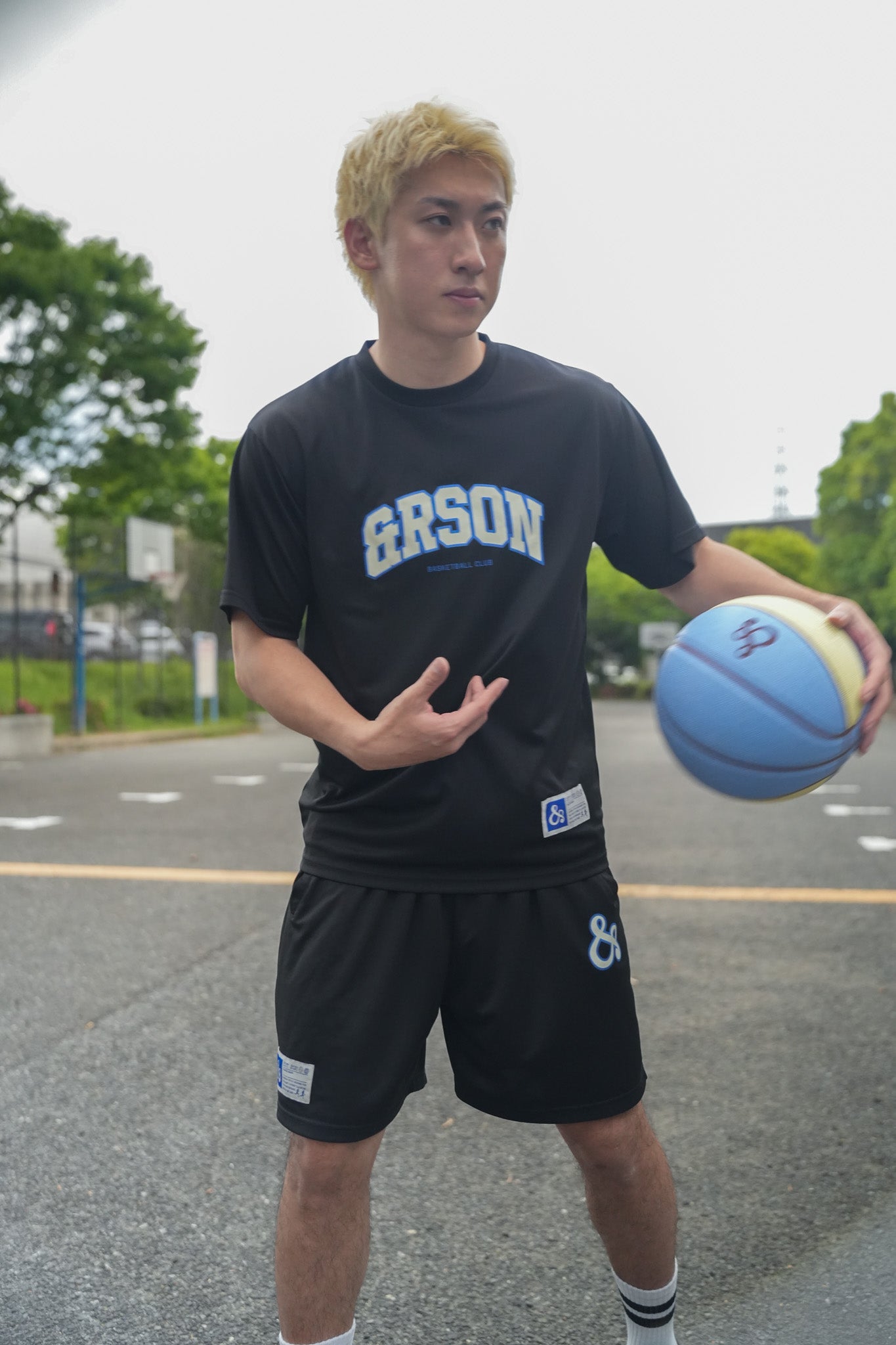 【NEW】STANDARD LOGO SHORTS / BLACK