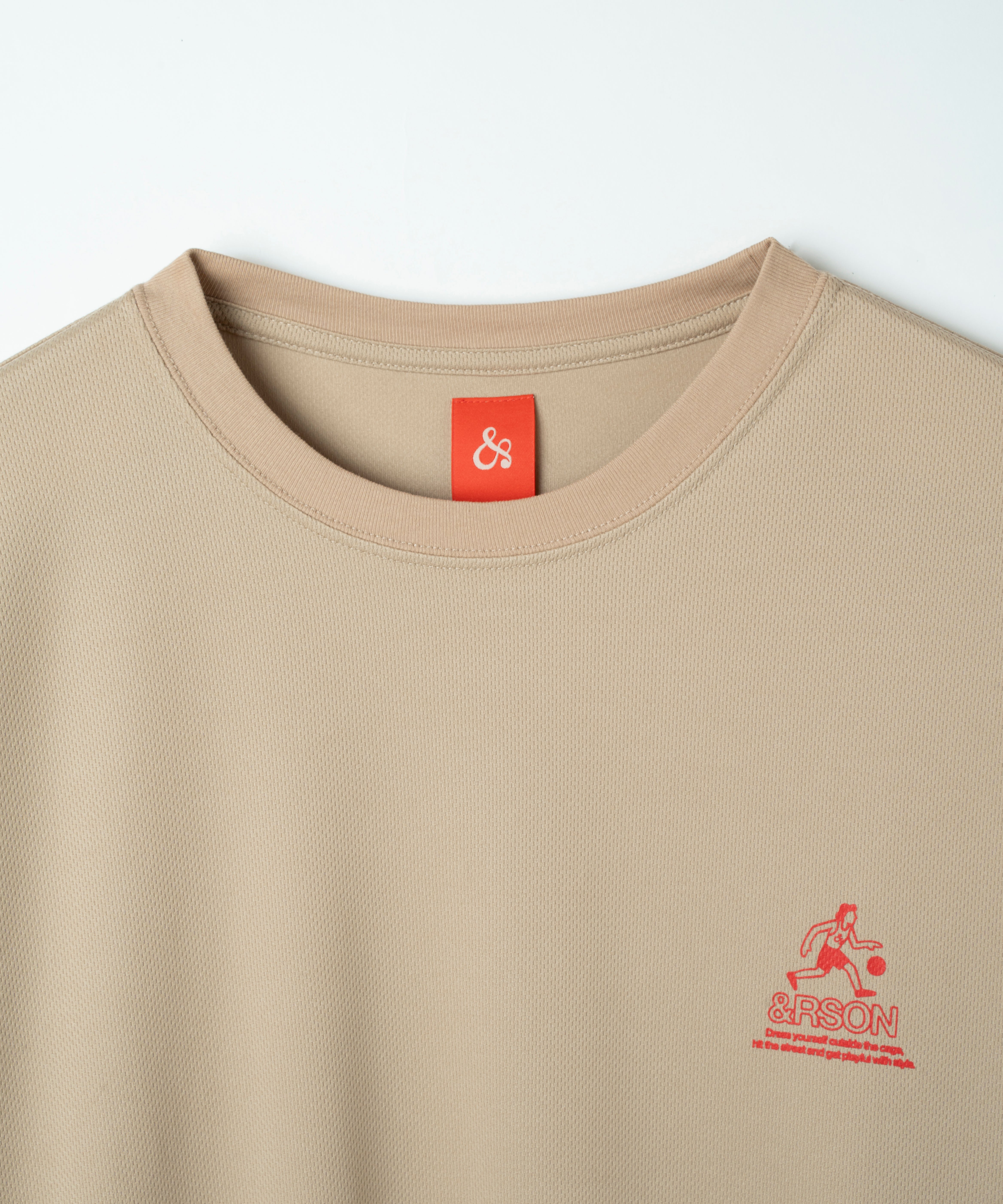 STANDARD L/S T-SHIRT BEIGE