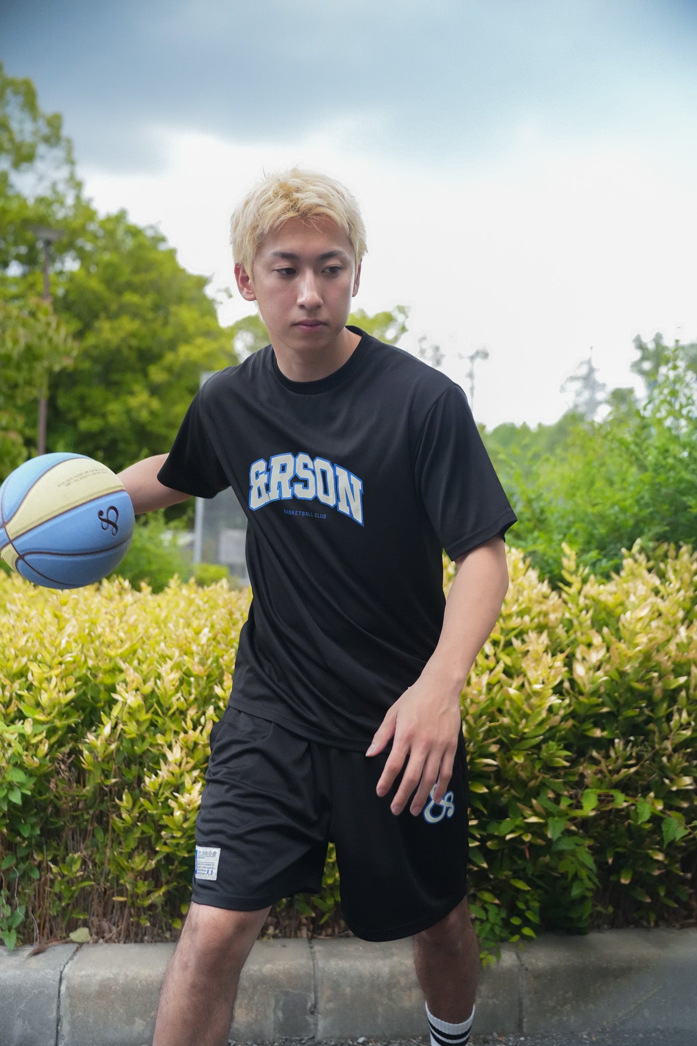 【NEW】STANDARD LOGO SHORTS / BLACK