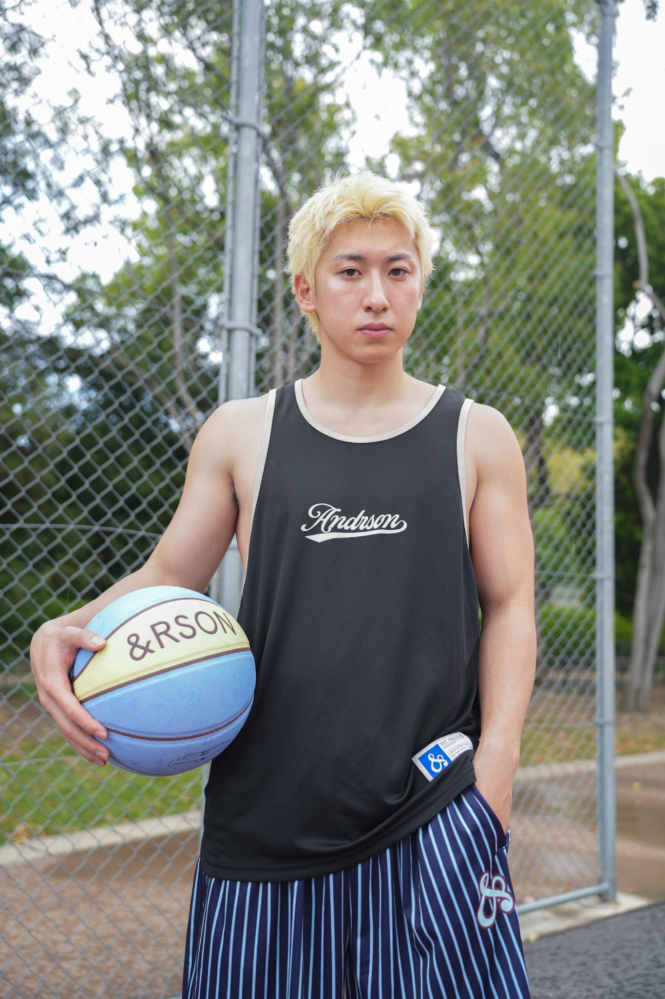 【NEW】BASKETBALL  BLUE×YELLOW