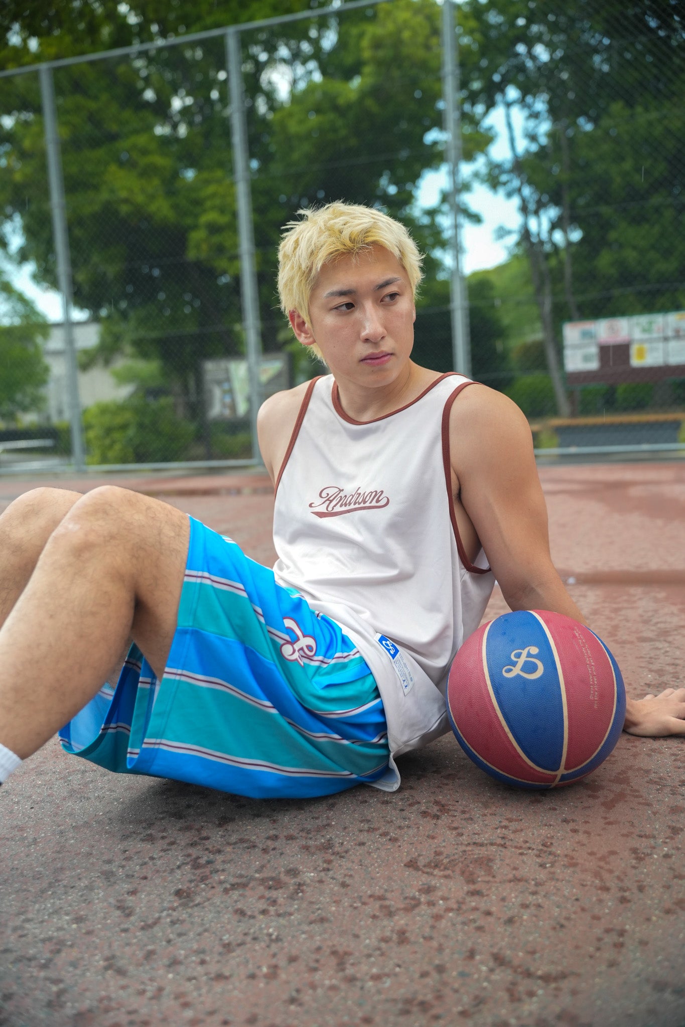 【NEW】STANDARD TANK TOP / WHITE BEIGE