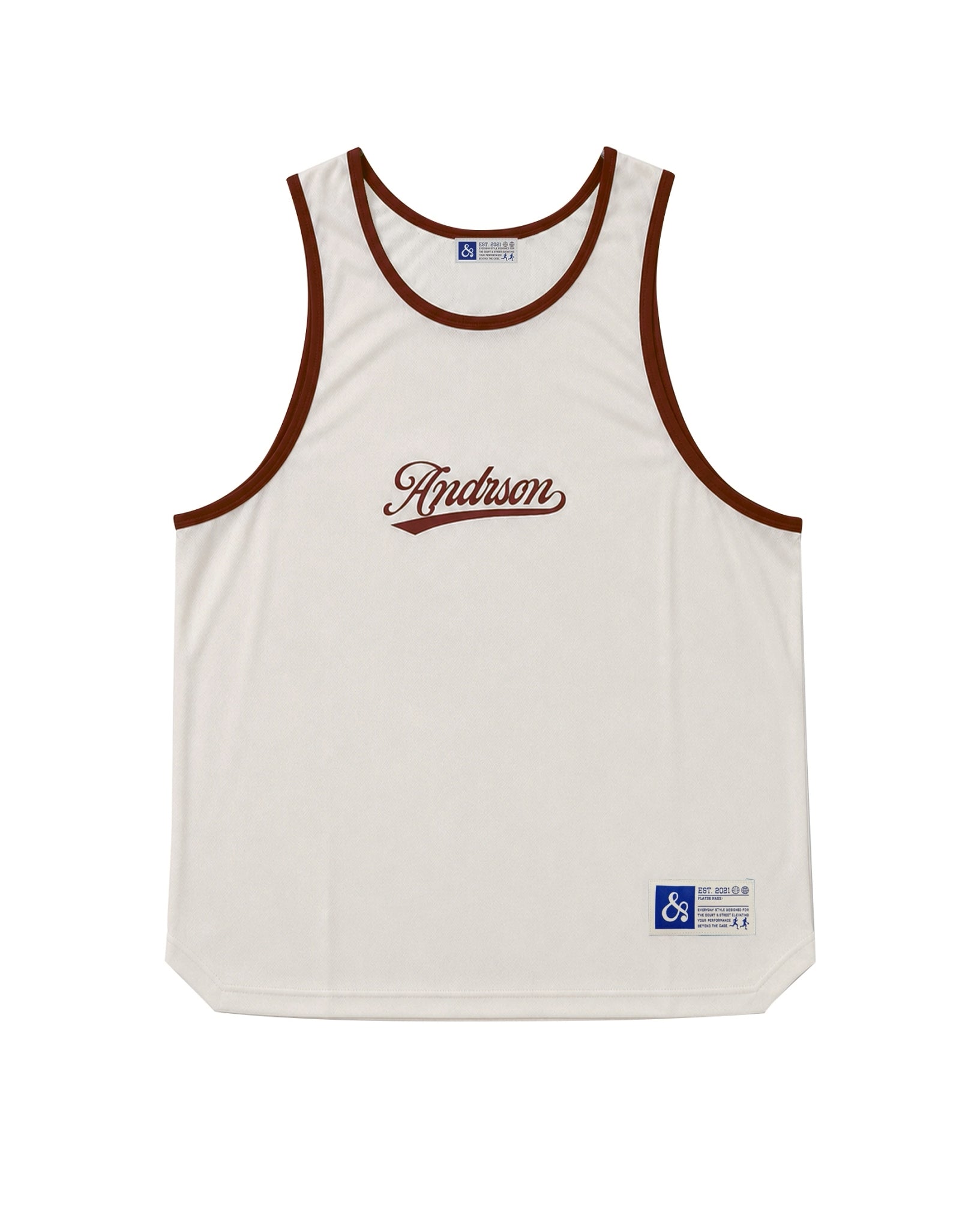 【NEW】STANDARD TANK TOP / WHITE BEIGE
