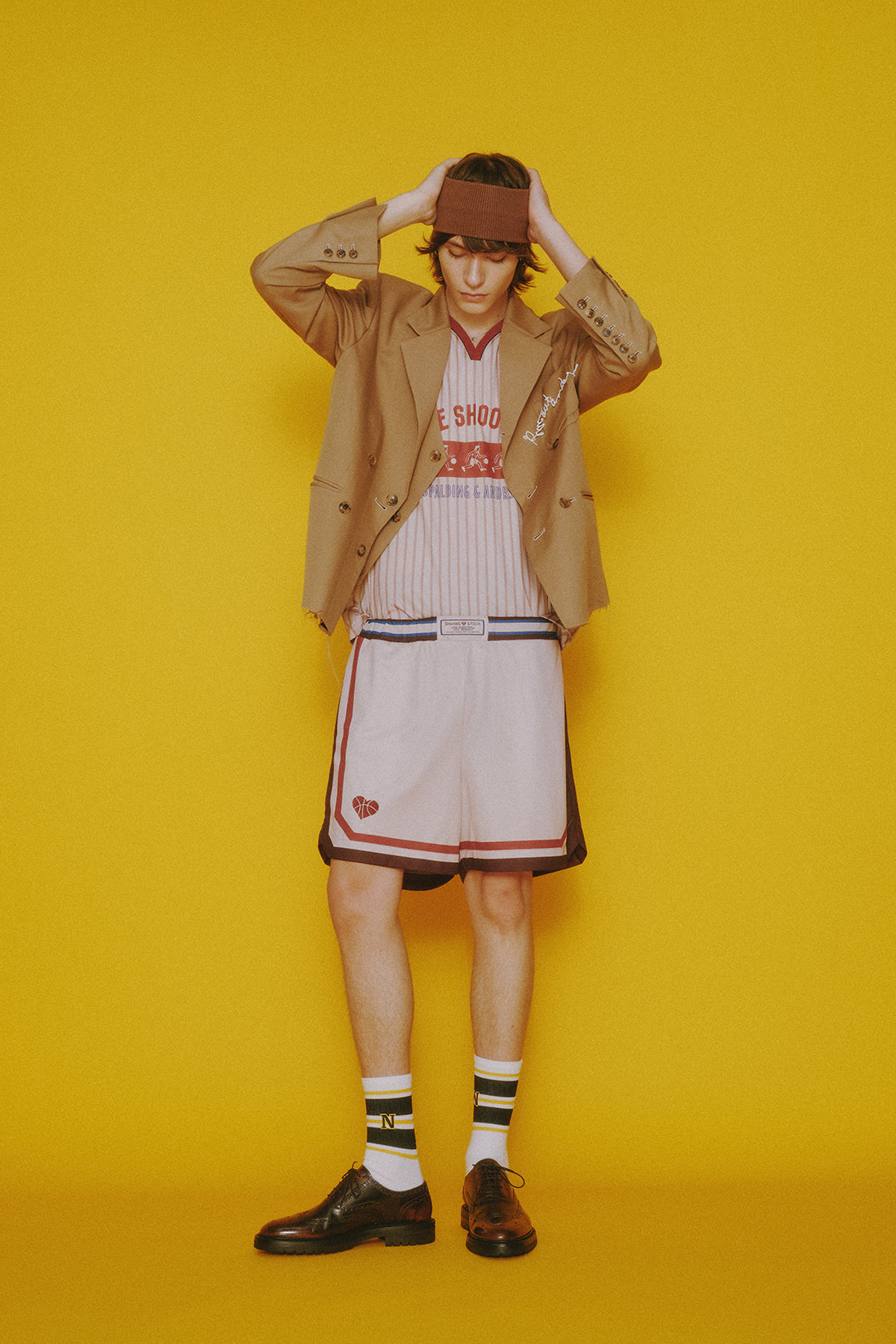 SPALDING×&RSON LOVE SHOOTING GAME PANTS
