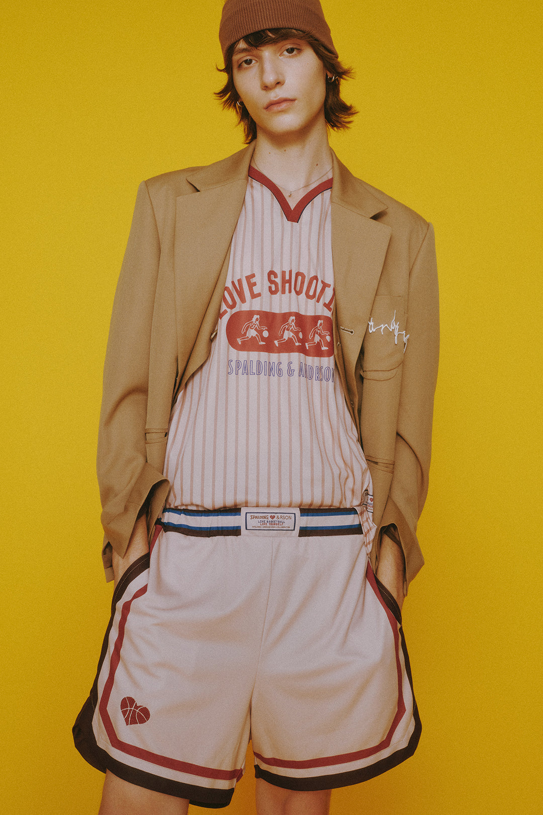 SPALDING×&RSON LOVE SHOOTING GAME PANTS