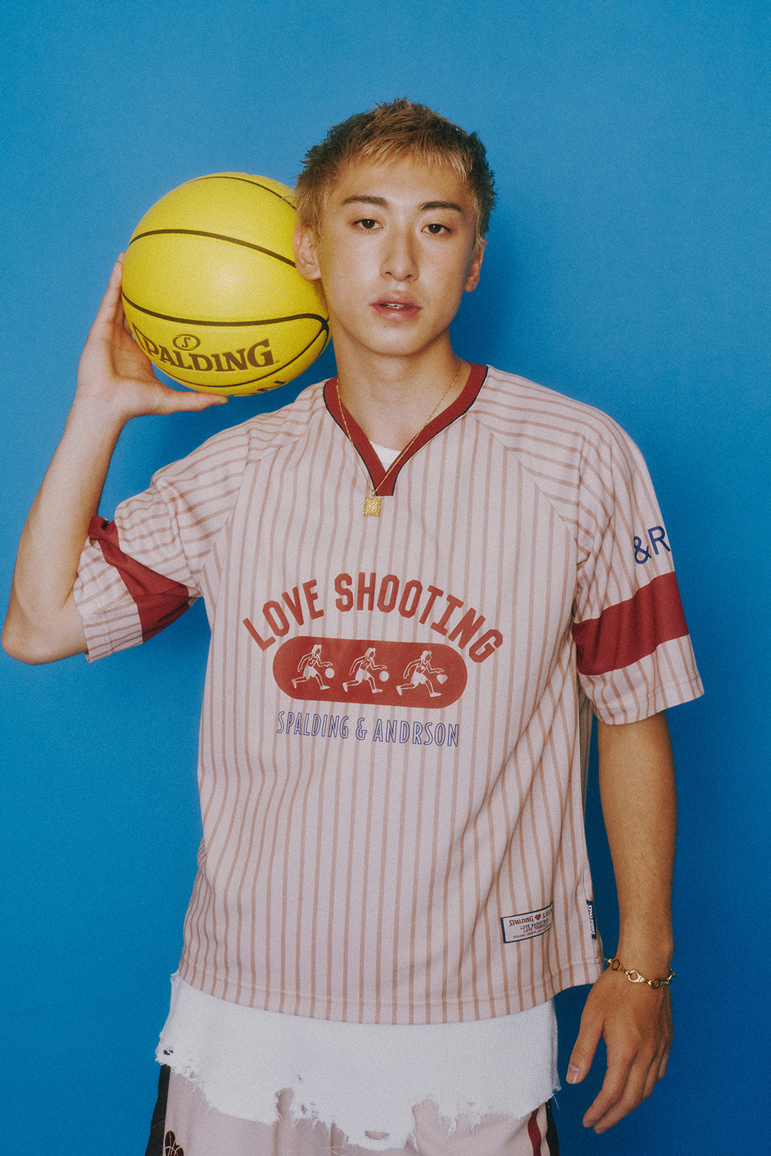 SPALDING×&RSON LOVE SHOOTING GAME SHIRTS