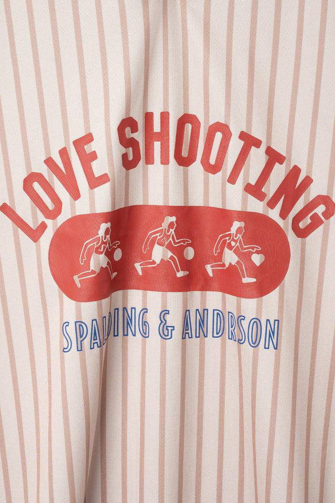 SPALDING×&RSON LOVE SHOOTING GAME SHIRTS