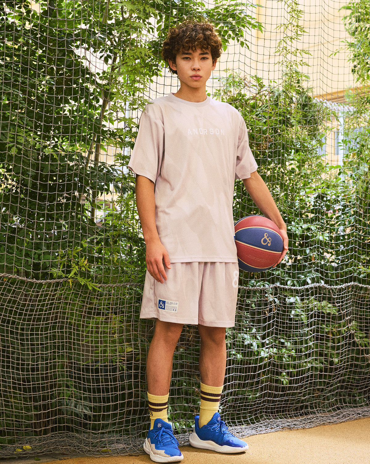 STANDARD MARBLE T-SHIRTS / BEIGE