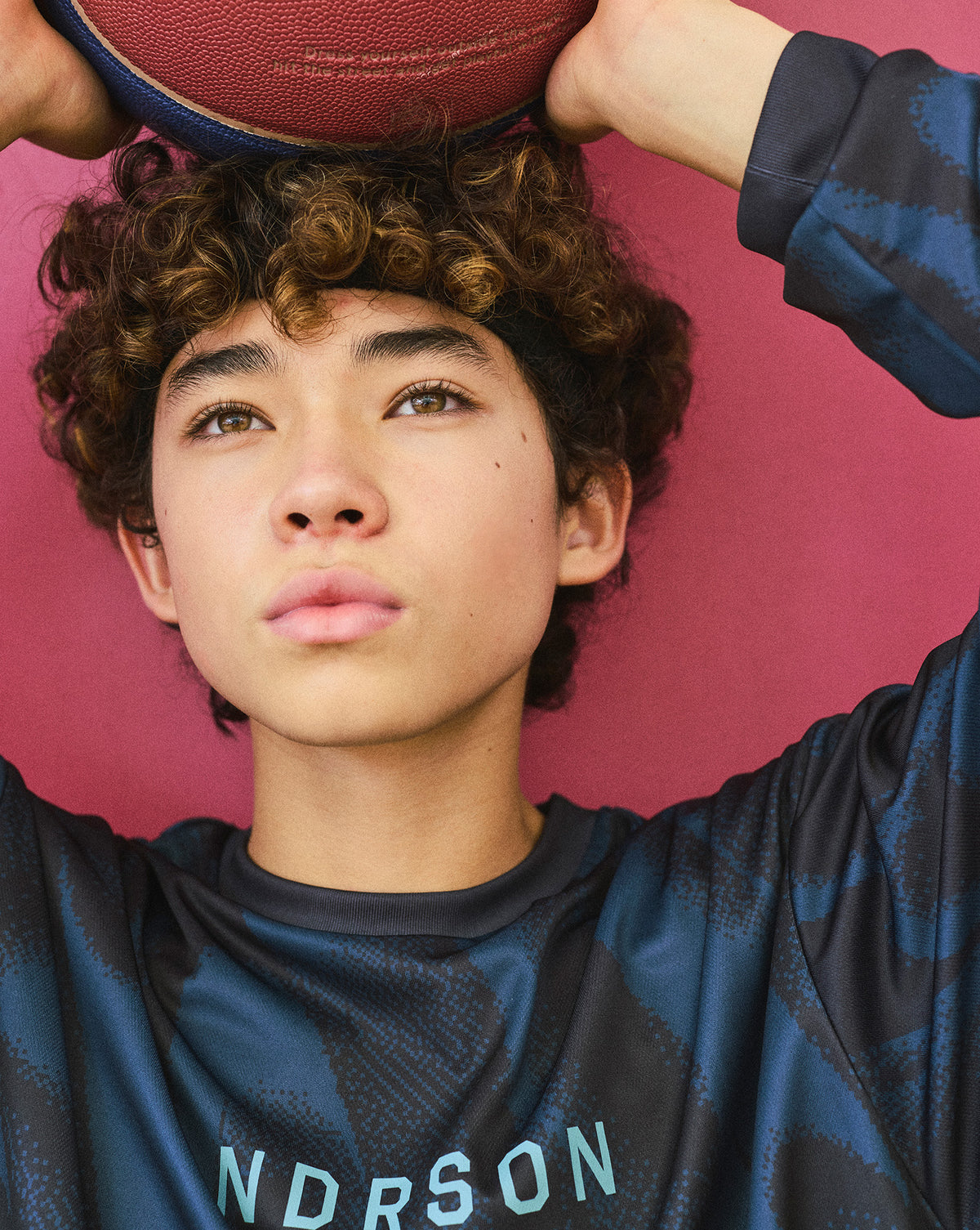 STANDARD MARBLE L/S T-SHIRT / BLACK