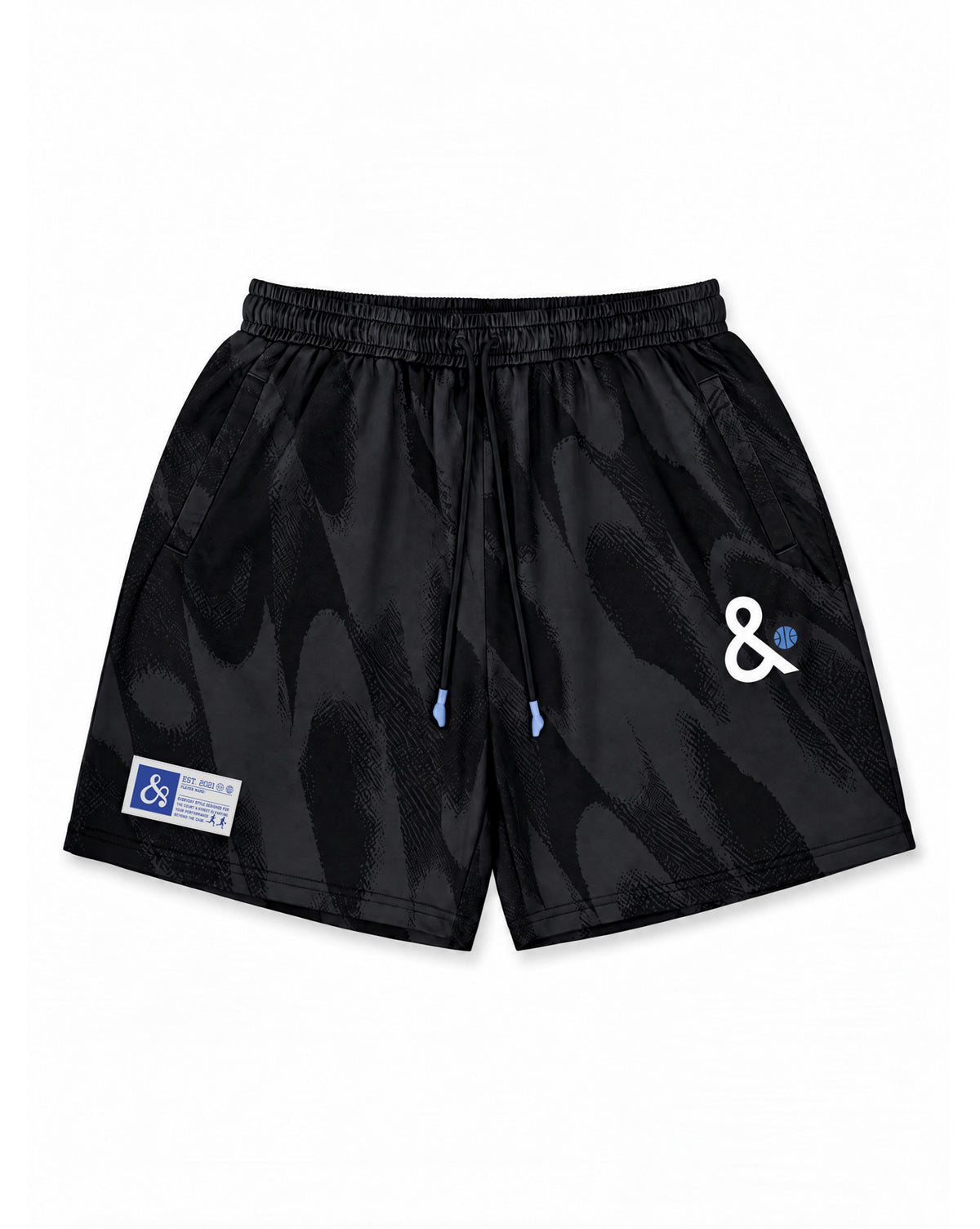 STANDARD MARBLE SHORTS / BLACK