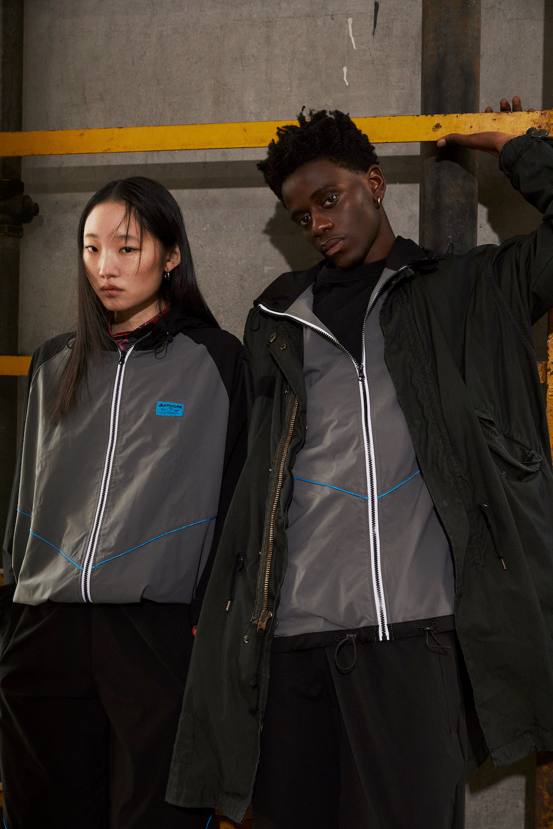 LINE WIND BREAK JACKET