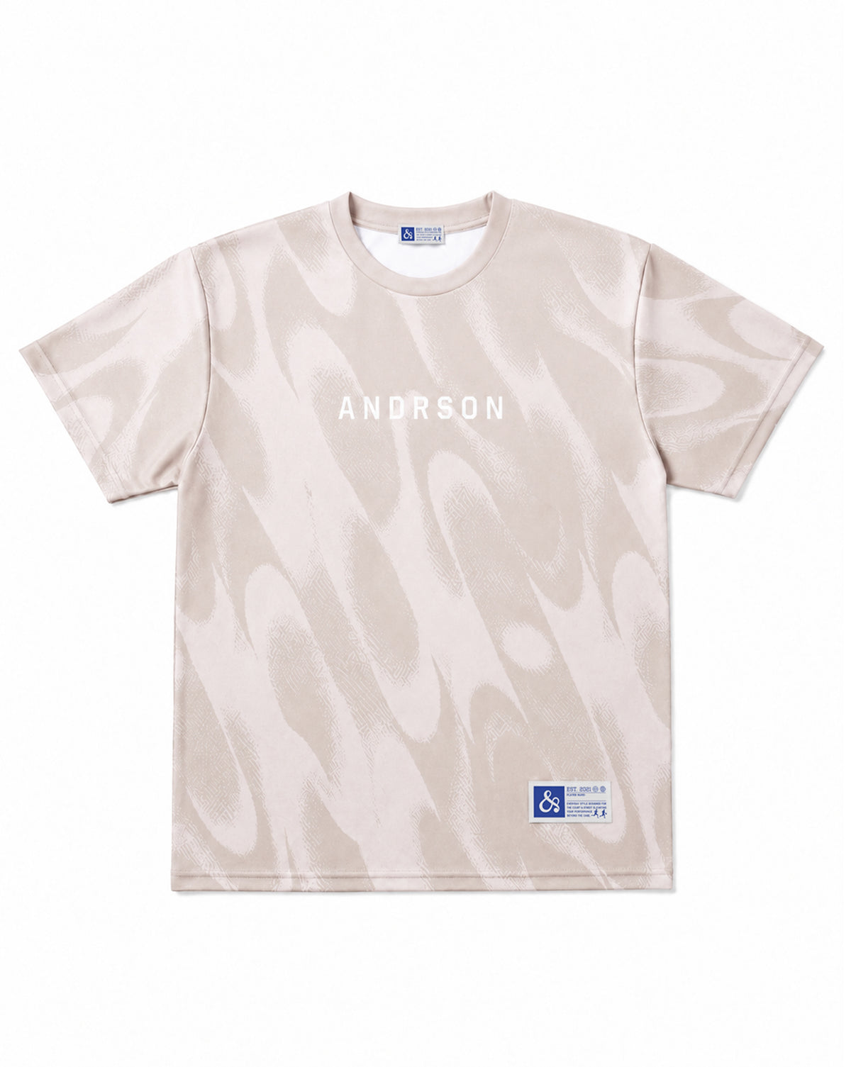 STANDARD MARBLE T-SHIRTS / BEIGE