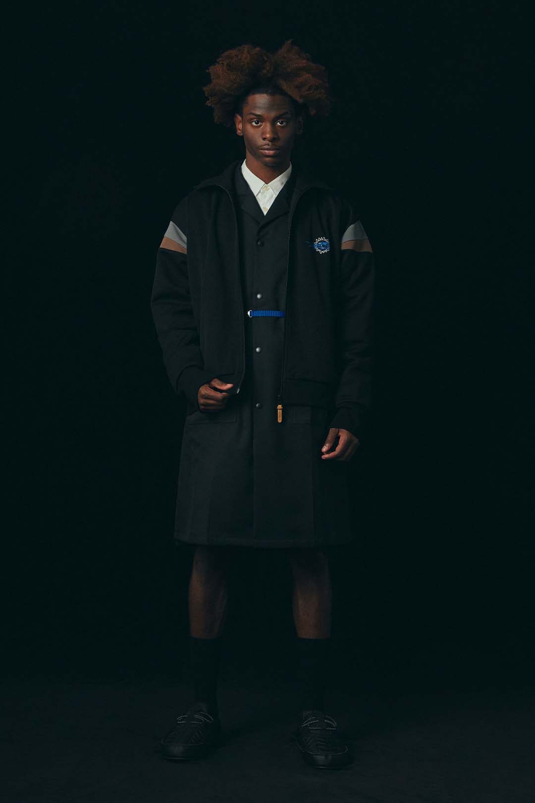 BLACK TRACK JACKET