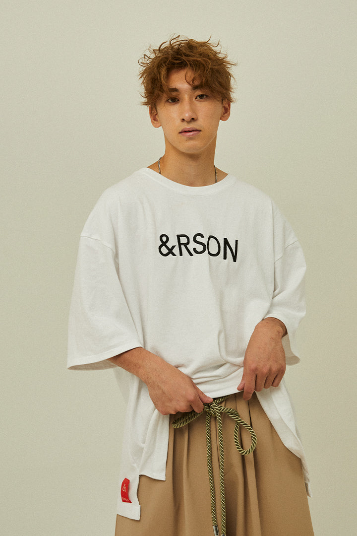 &RSON LOGO T-SHIRTS (WHITE)