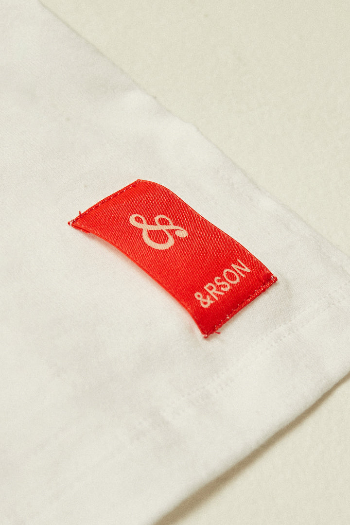 &RSON LOGO T-SHIRTS (WHITE)