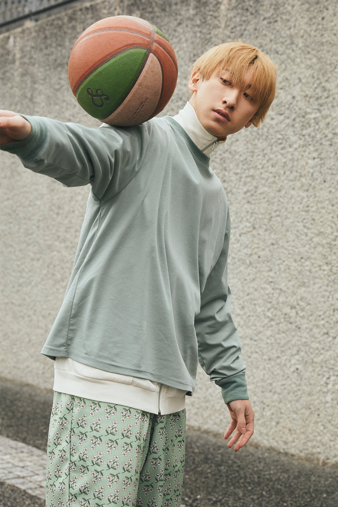 &RSON BLOSSOM SHORTS (GREEN)