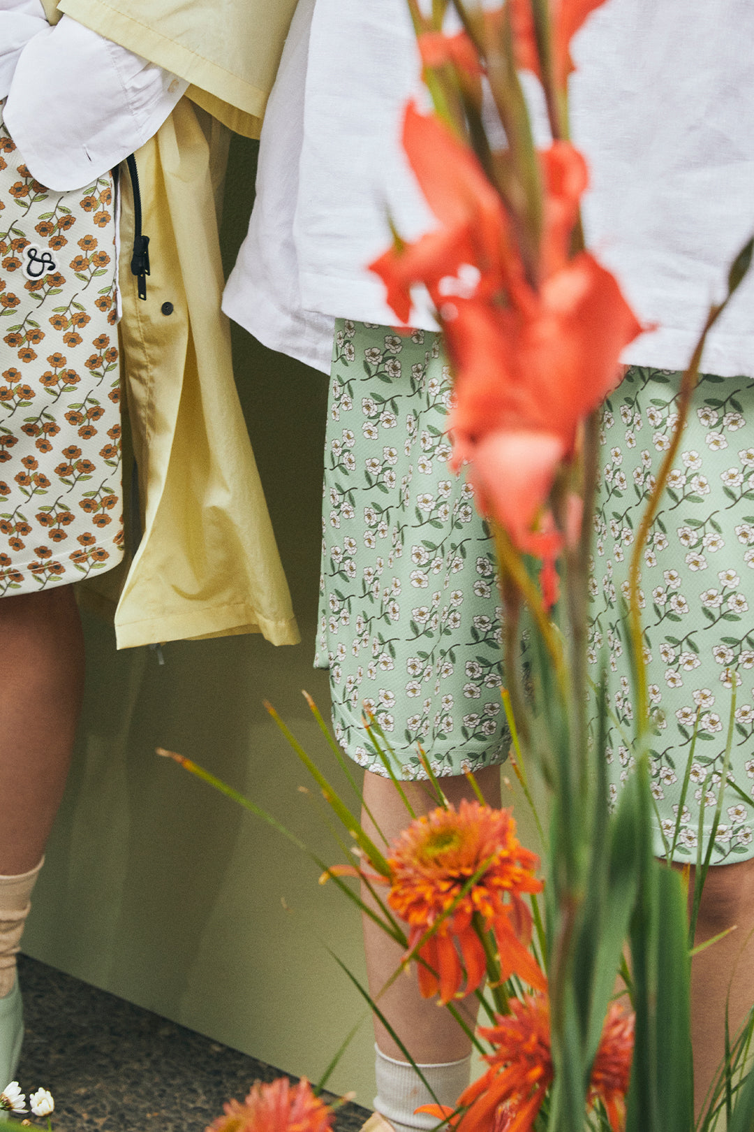 &RSON BLOSSOM SHORTS (GREEN)