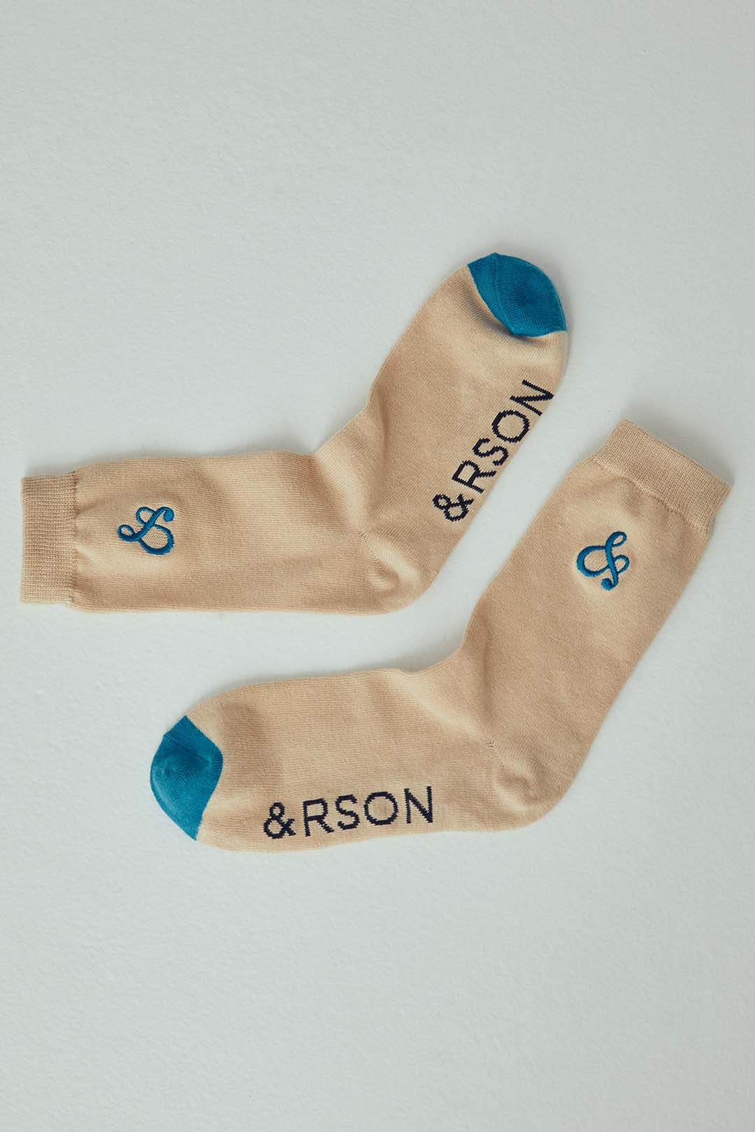 &RSON LONG SOCKS (BLUE)